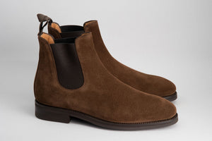 Albanel Brown Suede