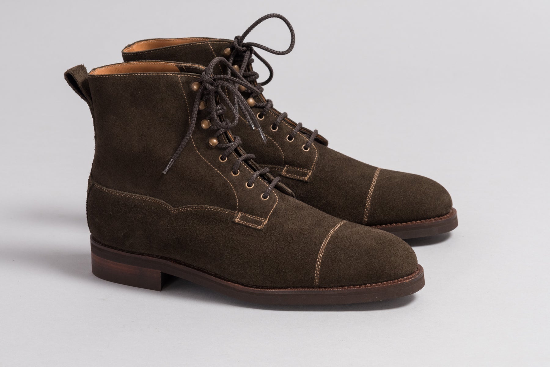 Kingsley Loden Suede