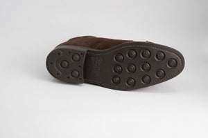 Clark Dark Brown Suede