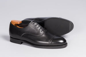 Bingham Black Calf (Rubber Sole)