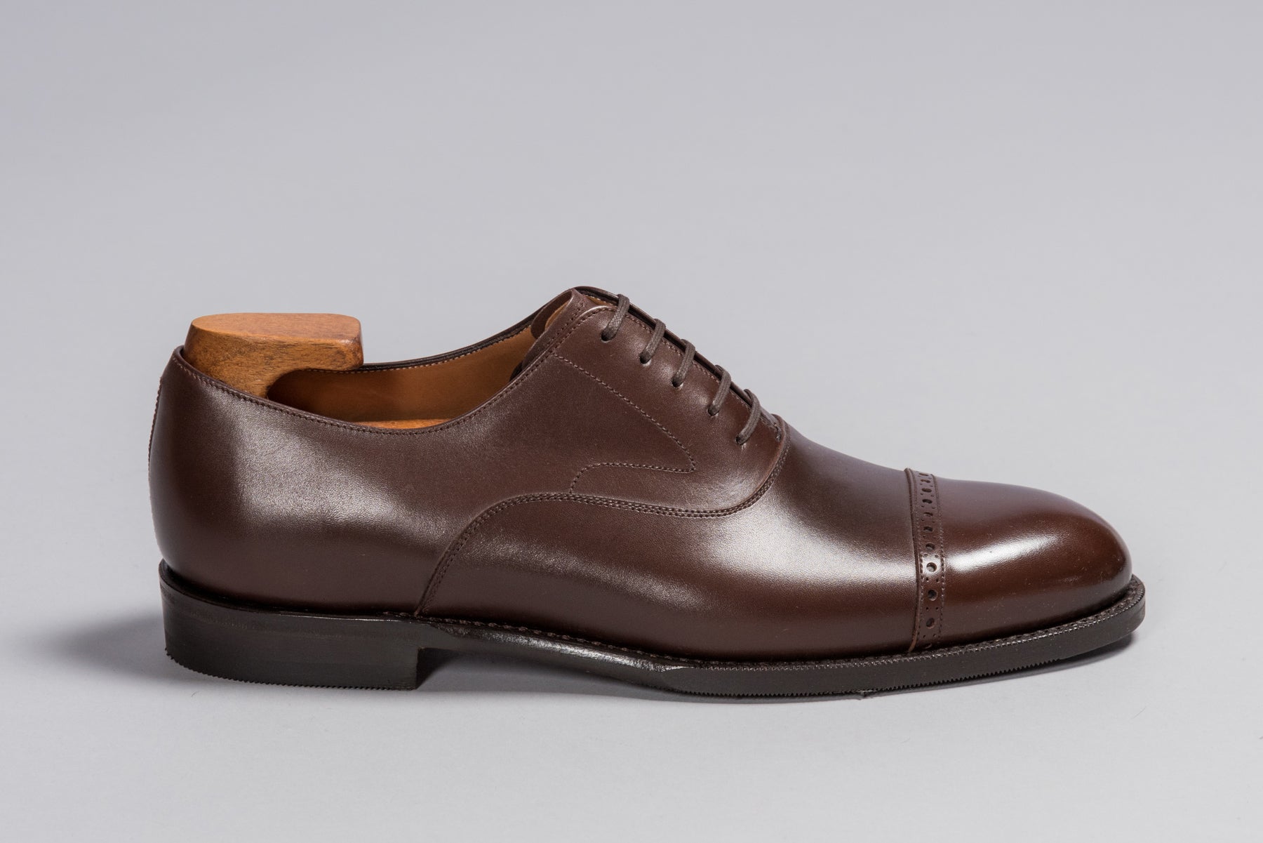 Bingham Espresso Calf (Rubber Sole)