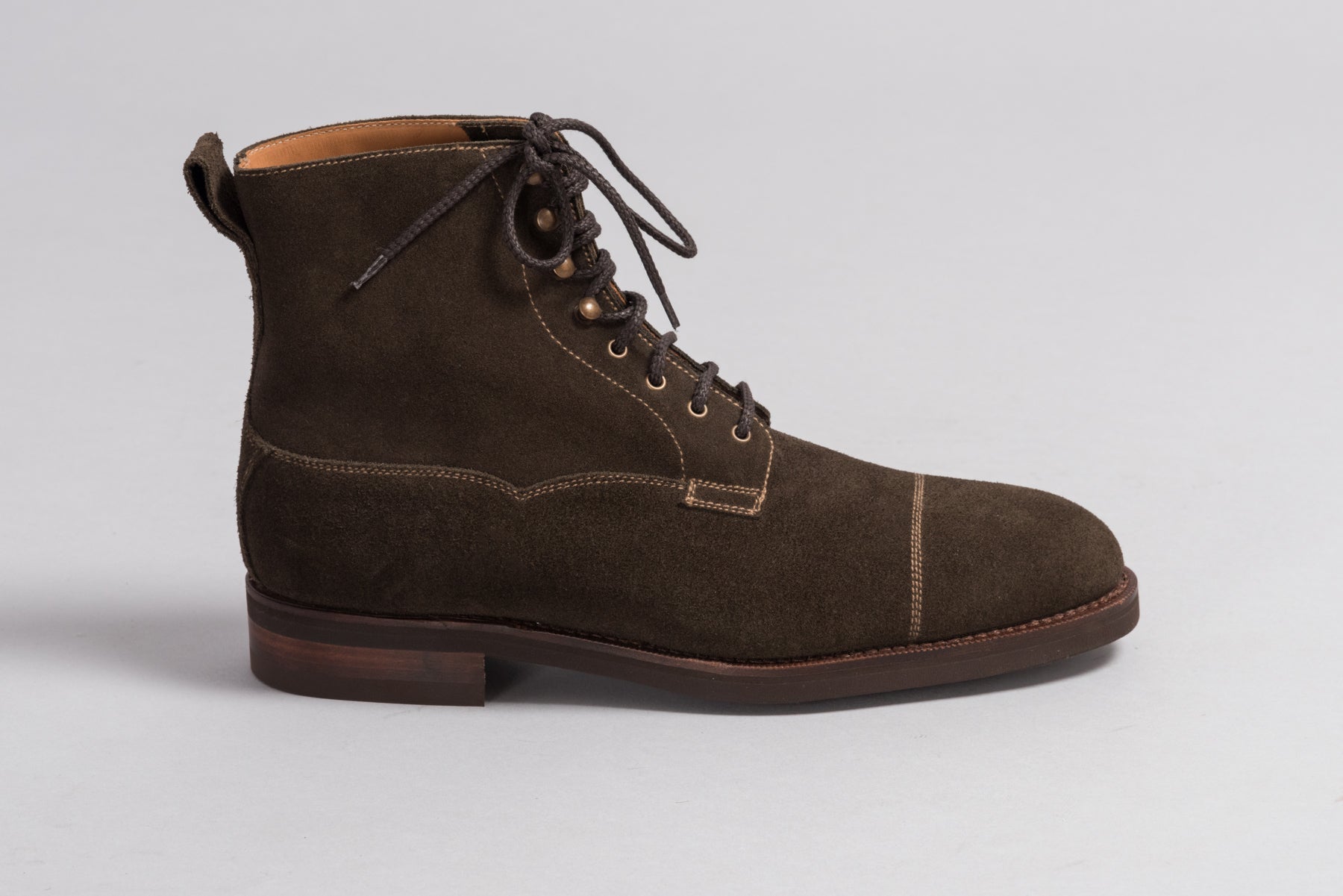 Kingsley Loden Suede