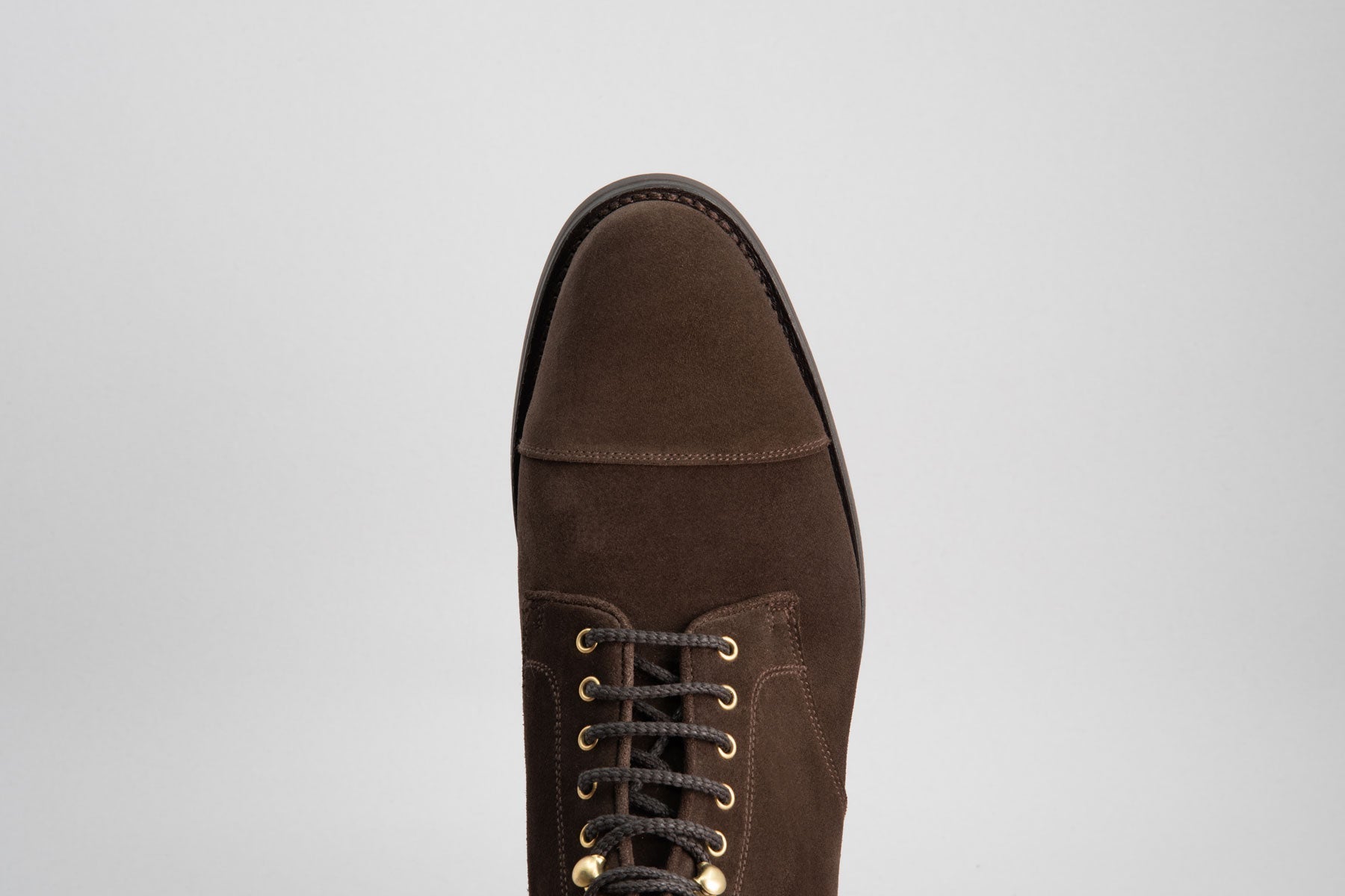 Clark Dark Brown Suede