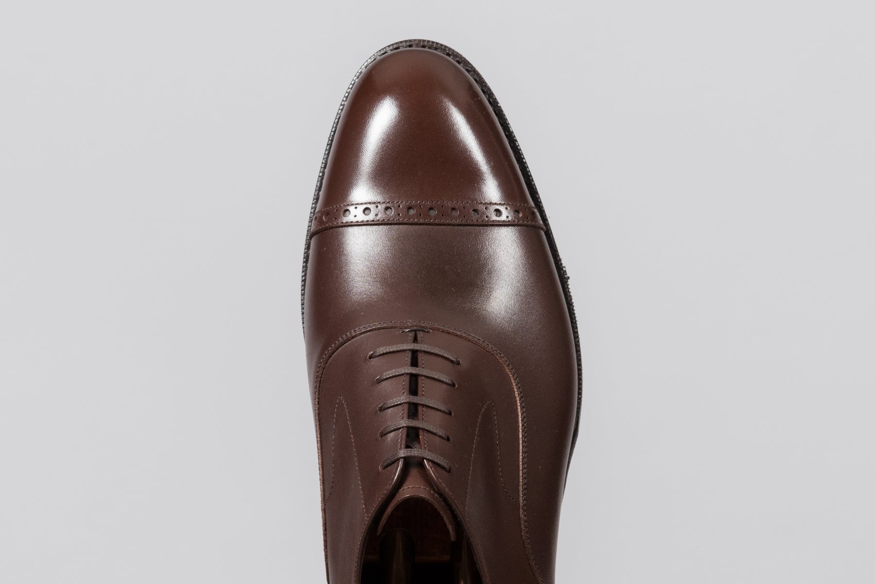 Bingham Espresso Calf (Rubber Sole)