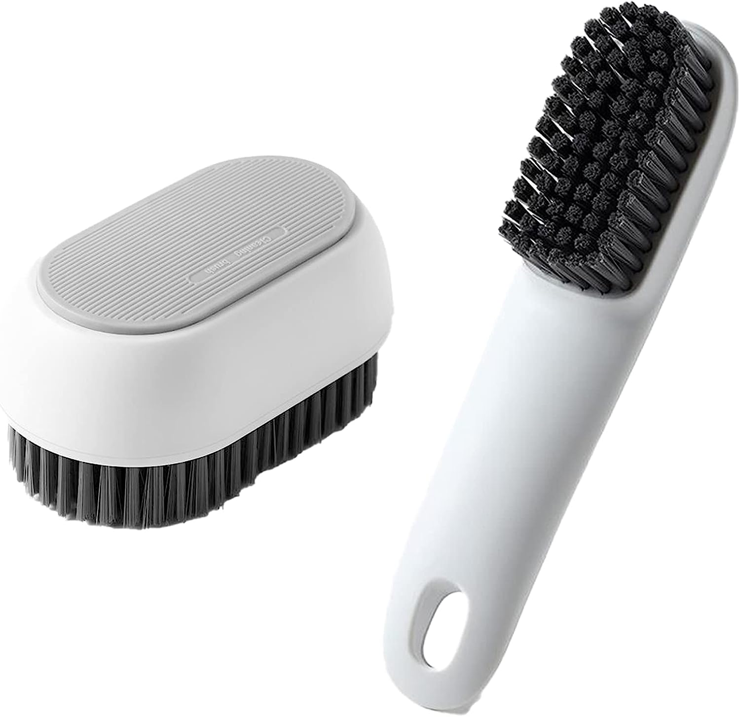 2 Pieces Laundry Brush Shoe Brush Household Cleaning Scrub Brush Soft Bristle Brush Nylon Scrubbing Brushes