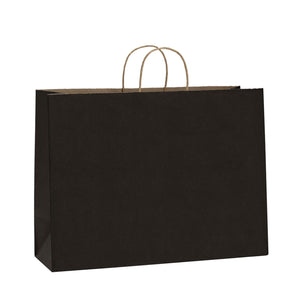 Black Kraft Paper Gift Bags (1 Piece)